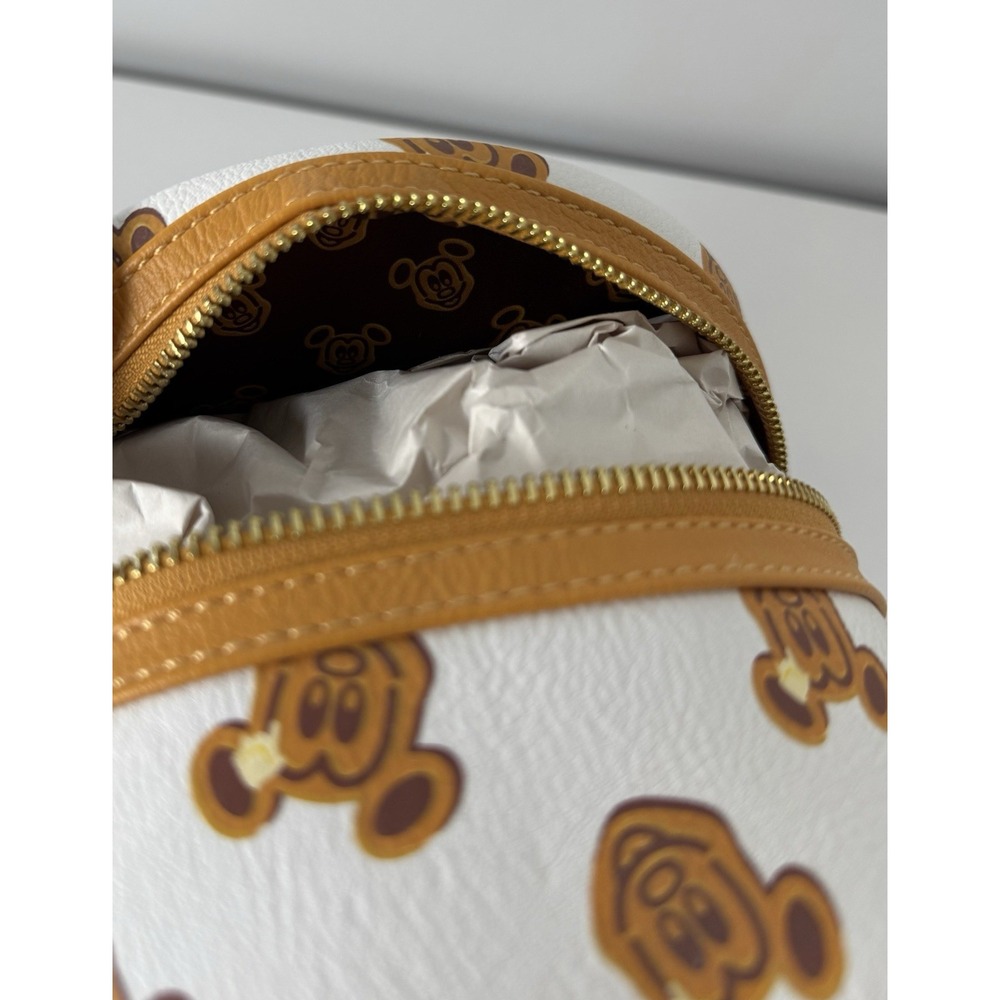 RARE! NEW WITH‎ TAGS! Loungefly Disney Parks Mickey Mouse Waffle Mini Backpack! - Picture 12 of 12